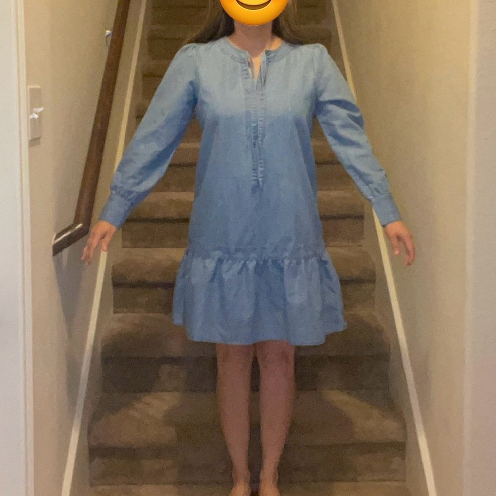 Blue Denim Dress